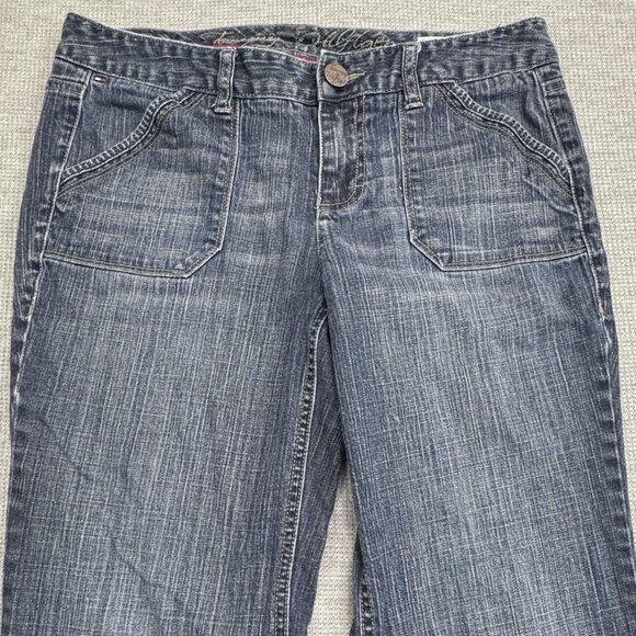 Tommy Hilfiger Womens Sz 8 Blue Denim Mid Rise American Splendor Trousers Jeans - Picture 3 of 14